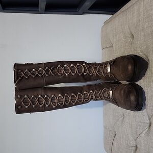 Harley Davidson knee high riding boot